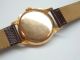 Antike 18k 750 Gold Chronograph Uhr.  Landeron 11 Armbanduhren Bild 4