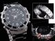 Weide Schwarz Led Uhr Herrenuhr Analog Digital Dual Armbanduhren Bild 3