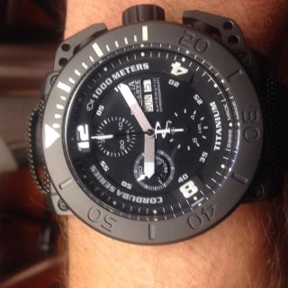 Invicta Corduba Enforcer Swiss Valjoux 7750 Auto Chrono 13684 Titanium Bild