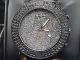 Armbanduhr Herren Joe Rodeo 3 Reihen Maßgefertigt Schwarz Diamant 6.  75 Karat Armbanduhren Bild 1