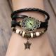 Frauen Schmetterling Anchor Eulen - Herz Wrap Quarz - Leder - Armbanduhr Armband Ft Armbanduhren Bild 10