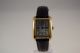 Rotary Damen Armbanduhr Vergoldet Ls02651/41,  Schwarzes Lederarmband Armbanduhren Bild 1