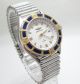 Breitling Lady J Stahl /gold Rouleauxband Armbanduhren Bild 4