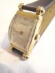 Vintage 1940 ' S Wittnauer Hau 10k Gold Filled,  Kompl.  Restauriert Gruen Armbanduhren Bild 1