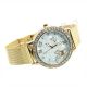 Mädchenfrauen Kristall Shiny Gold Schmetterling Quarz - Armbanduhr Armbanduhren Bild 2