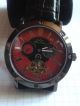 Graf Von.  Monte Wehro Roverto Red - - Leder Armbanduhren Bild 1