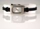 Silber Damen Armbanduhr Retro Designer Spirit Oval Geflochtene Leder Band Armbanduhren Bild 8