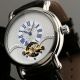 Design Weiß Lederarmband Automatik Tourbillon Mechanisch Männer Armbanduhr Armbanduhren Bild 1