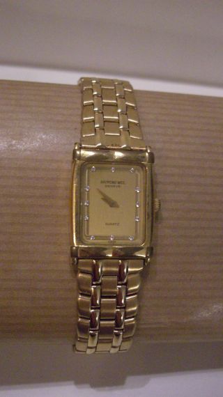 Armbanduhr Damen 18 Karat Gold Bild