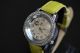 Faiberspace Damenuhr Uhr Analog Pu Lack Lederarmband Strass Gross Ziffern Bunt Armbanduhren Bild 2