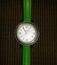 Fossil Uhr Damenuhr Heather Es3303 Lederband Grün Datumanzeige Armbanduhren Bild 2