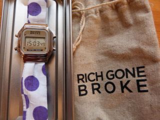 Damenuhr Armbanduhr Digital Von Der Marke Rich Gone Broke - Bild