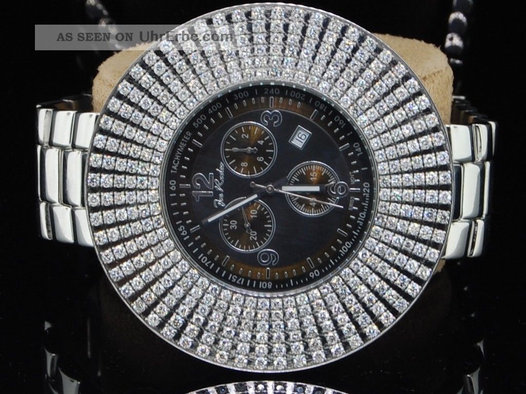 Armbanduhr Herren Jojo Joe Rodero 15ctw Mit Diamanten Uhr Armbanduhren Bild