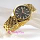 Armbanduhr Omax Seiko Movt Schwartz & Gold Farbe Wasserfest Pl Slim Steel Hbk821 Armbanduhren Bild 8