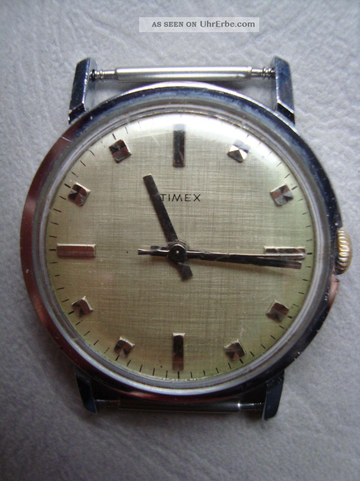 Timex Armbanduhr Handaufzug Vintage Ca.  60er Oder 70er Klassisch Armbanduhren Bild