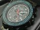 Herren Armbanduhr Joe Rodeo Jojino 2 Reihen Blau 6.  50k Diamant Armbanduhren Bild 3