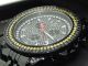 Herren Joe Rodeo Jojino Gelb 6.  5c Diamant Schwarz Armbanduhr Armbanduhren Bild 3