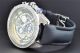 Artica Diamant Uhr Schwarz & Gelb Zifferblatt 2 Zeilen Lünette 3,  5 Ct Datum Armbanduhren Bild 15