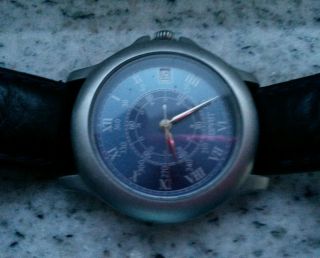 Esprit Uhr Armbanduhr Leder Armband Bild