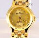 18k Vergoldete Design Deco Chic Damen Uhr Mit Swarovski Kristallen Armbanduhren Bild 2