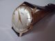 Dugena Precision Gold 585 14k Handaufzug Swiss Made Armbanduhren Bild 3