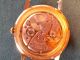 Dugena Precision Gold 585 14k Handaufzug Swiss Made Armbanduhren Bild 8