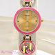 Omax Damen Retro Pink Email Vergoldete Schweizer Marken Seiko Uhr Jhs434 Armbanduhren Bild 14