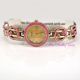 Omax Damen Retro Pink Email Vergoldete Schweizer Marken Seiko Uhr Jhs434 Armbanduhren Bild 20