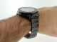Herren Armbanduhr Joe Rodeo 2 Reihen 1,  75 Kt Diamant Einfassung Schwarz Uhr Armbanduhren Bild 9