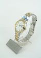 Seiko Herren Uhr Quarz Solar (sne032p1) Armbanduhr Bicolor Hardlexglas Datum Armbanduhren Bild 2