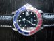Bulova,  Diver,  Submarine,  Lünette Blau - Rot,  Swiss Made,  Eta 2824 - 2,  Selten,  Top Armbanduhren Bild 4