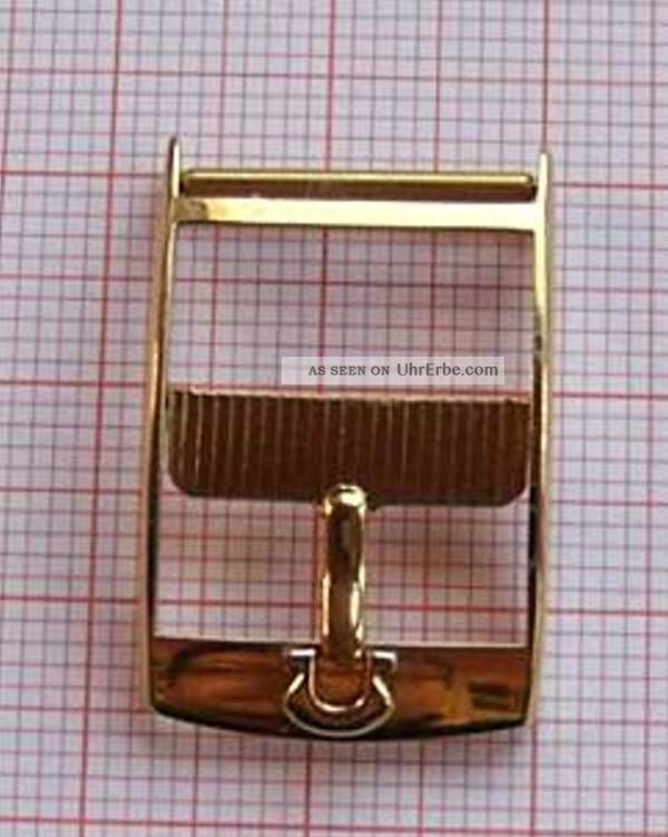 Omega Dornschließe 16mm - 18 Mm Aus Den 60 - 70er Jahren Armbanduhren Bild