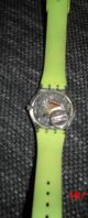 Swatch Caution,  Gelb Schwarz,  Sehr Seltene Quartz Uhr Armbanduhren Bild 1