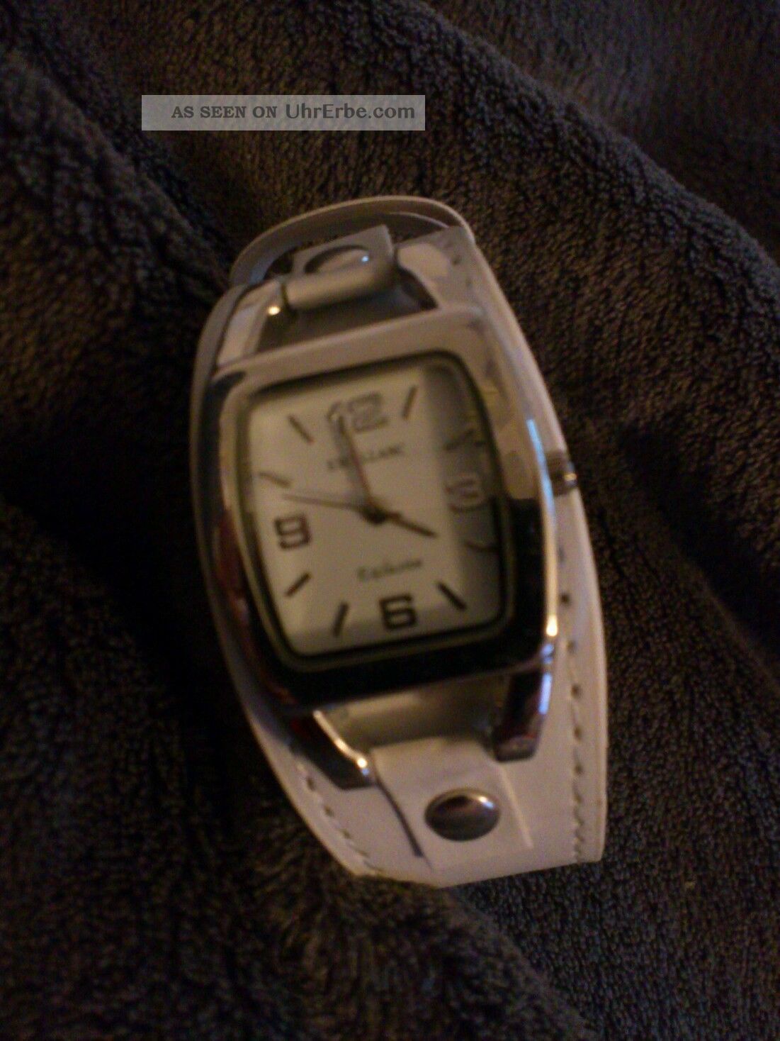 Excellanc Uhr Damenuhr Armbanduhr Weiß Armbanduhren Bild