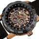 Armbanduhr Akribos Xxiv Ak557rg Premier Automatik Multifunktionell Leder Band Armbanduhren Bild 3