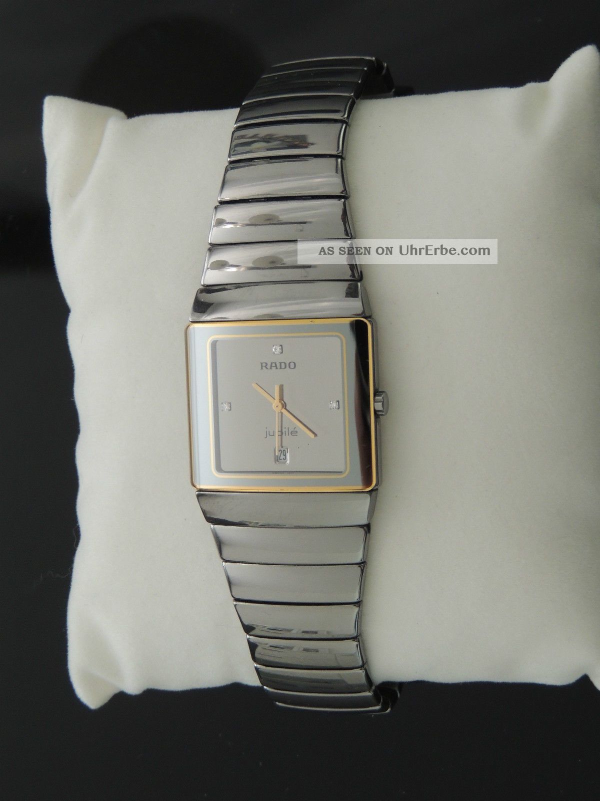 Rado Uhr - Diastar Jubile High Tech Ceramics 3 Diamanten Armbanduhren Bild