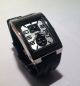 Festina F16280/1 Unisex Uhr Schwarzes Lederband,  Edelstahlgehäuse Armbanduhren Bild 1