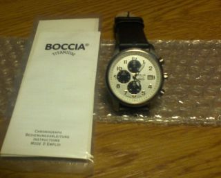 Boccia - Chronograph Titanium 3780 01 - Wie Bild