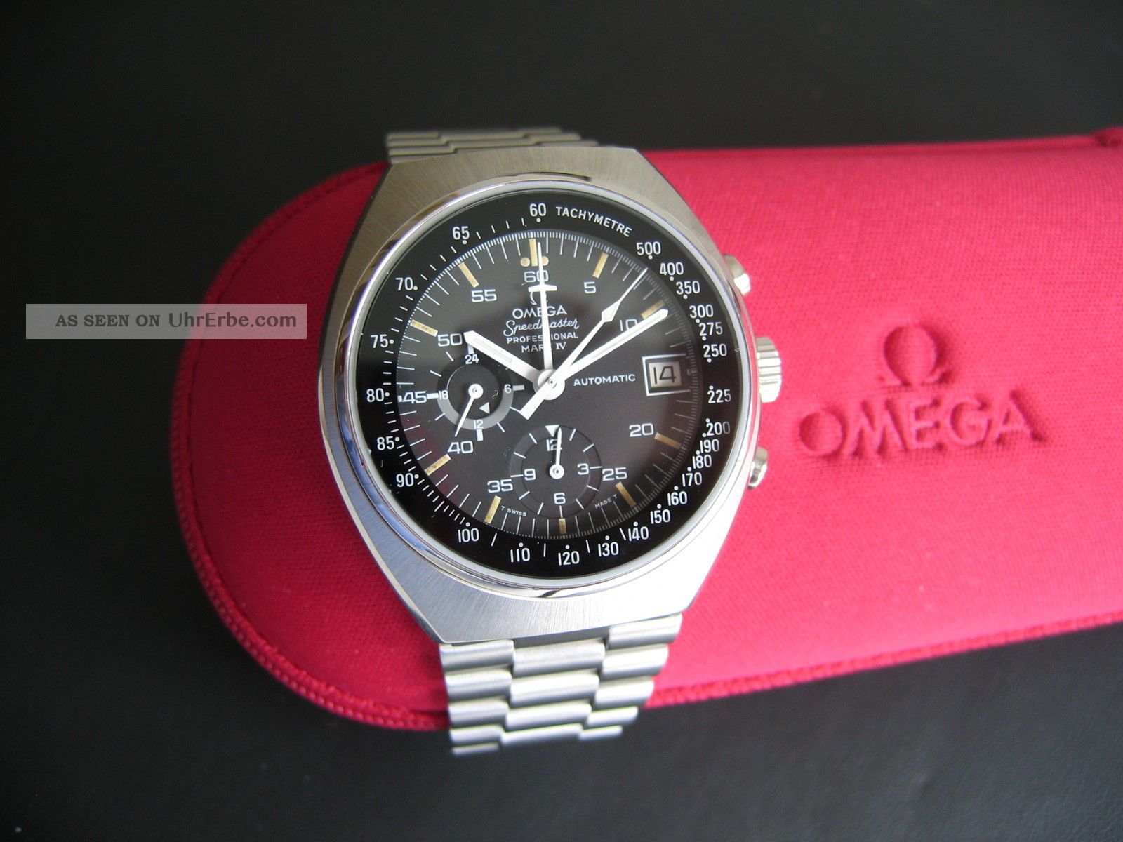 Omega Speedmaster Professional Mark Iv Chronograph In,  Wie Armbanduhren Bild