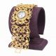 Kristall Blume Herz Diamante Link Armband Kleid Mode Quartz Armbanduhr Uhren Armbanduhren Bild 1