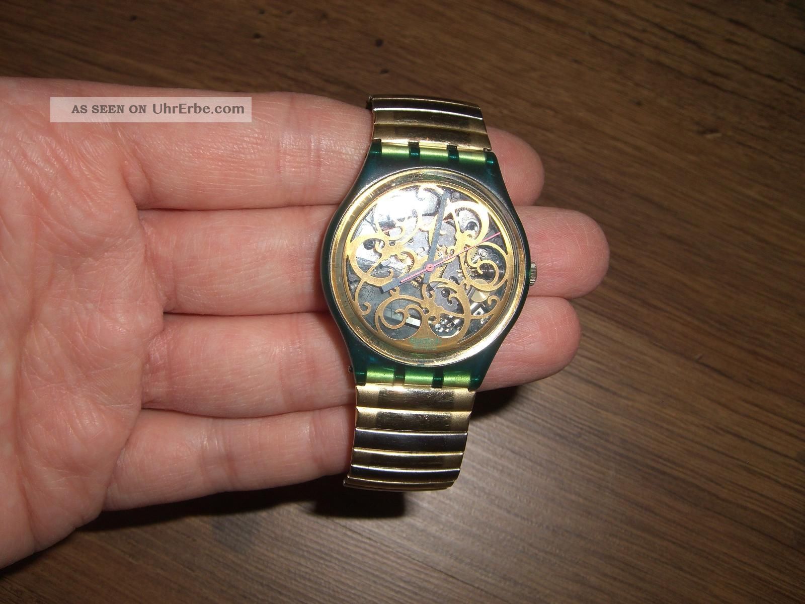 Swatch Jade Der Marke Swatch,  Wie Von 1990 Top Armbanduhren Bild