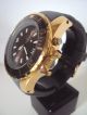 Kyboe Gold Series Kg 005 - 55 Grau Quarz Uhr 10 Atm Uvp 229€ Led Armbanduhren Bild 1