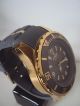 Kyboe Gold Series Kg 005 - 55 Grau Quarz Uhr 10 Atm Uvp 229€ Led Armbanduhren Bild 2