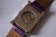 Damen Uhr Burgmeister Minoir Automatik Lederband Lila Automatikuhr,  Geschenkbox Armbanduhren Bild 4
