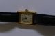 Cartier Damenuhr Gold Lederarmband Schwarz Armbanduhren Bild 1