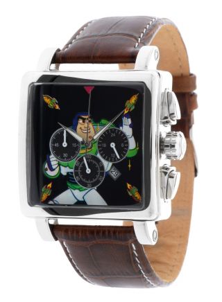 Disney Herren Armbanduhr,  Uhr,  Watch,  Buzz Lightyear Braun Di - 094491 - Bl1 Bild