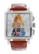 Disney Herren Armbanduhr,  Uhr,  Watch,  Miss Piggy Braun Di - 094491 - Mp1 Armbanduhren Bild 1