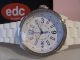Von Edc By Esprit Damen Armbanduhr Weiß Kunststoff Art.  Nr.  Ee101032001 Armbanduhren Bild 1