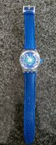 Swatch Musicall Tone In Blue Alarmfunktion Mit Musik Von Jean Michel Jarre Armbanduhren Bild 1