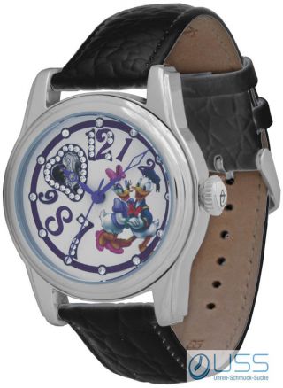 Ausstellungsstück Donald & Daisy Duck Automatik Uhr Disney Uhr Für Erwachsene Bild